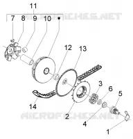 Driving pulley