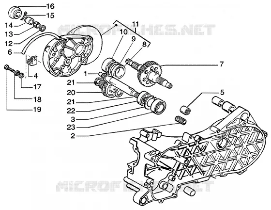 REAR WHEEL SHAFT