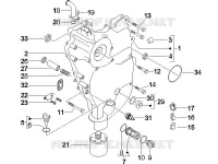 Flywheel magneto cover - Oil filter