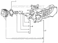 CYLINDER-PISTON-WRIST PIN, ASSY