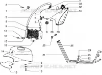 Installation de refroidissement (Vehicle with rear hub brake)