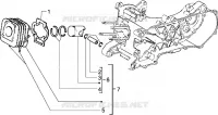Cylinder-piston-wrist pin, assy (Vehicle with rear drum brake)