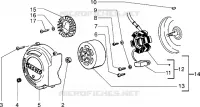 Flywheel magneto