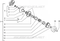Driven pulley