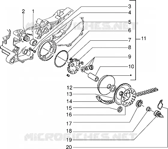 Driving pulley