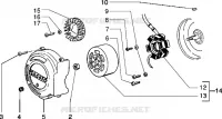 Flywheel magneto