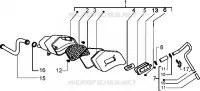 Secondary air box (Vehicle with rear hub brake)