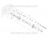 Driven pulley