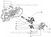 Rear wheel shaft