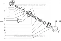 Driven pulley