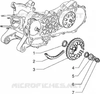 Driving half pulley