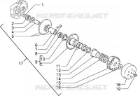 Driven pulley