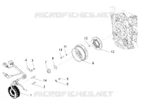 Flywheel magneto