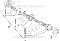 Belt cooling tube-intake tube