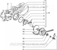 Driven pulley