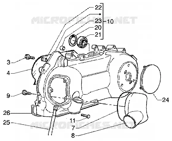 Crankcase cooling