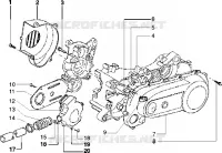 Clutch cover-scrool cover