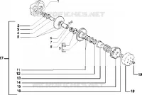 Driven pulley