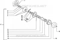 Driven pulley