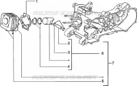 CYLINDER-PISTON-WRIST PIN, ASSY