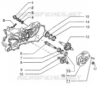 REAR WHEEL SHAFT