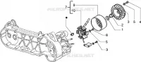 Flywheel magneto