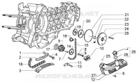 Pump group-oil pan