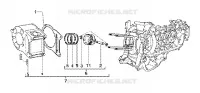 Cylinder-piston-wrist pin, assy