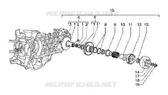 Driven pulley