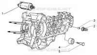 Electric starter-damper pulley