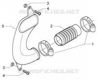 Belt cooling tube