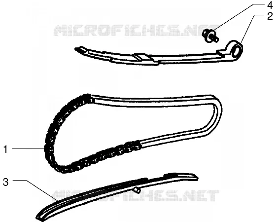 Timing chain-Chain tensioner