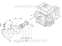 Cylinder-piston-wrist pin unit