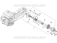 Driven pulley