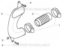 Belt cooling tube