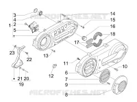 Crankcase cover - Crankcase cooling