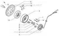 Flywheel magneto
