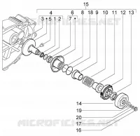 Driven pulley