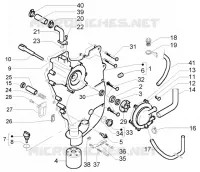 Flywheel Cover-Oil Filter
