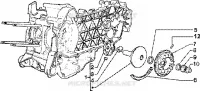 Driving half pulley