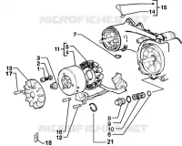 Flywheel magneto
