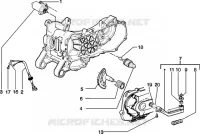 Starting motor-starter lever