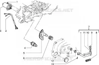 Starting motor-starter lever
