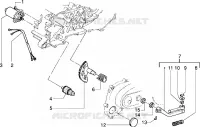 Starting motor-starter lever