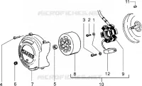 Flywheel magneto