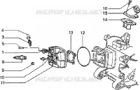 Cylinder head and induction pipe