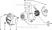 Flywheel magneto