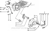 Starting motor-starter lever