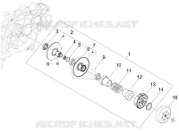Driven pulley