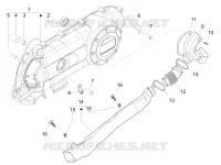 Crankcase cover - Crankcase cooling